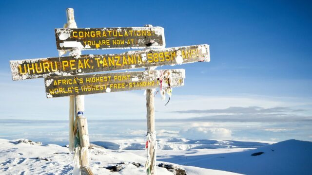 Kilimanjaro success rate by route